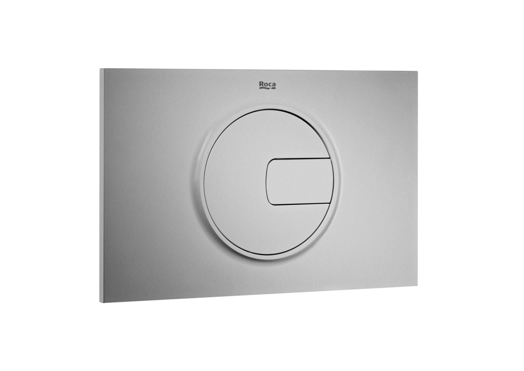PL4 DUAL - Dual flush operating plate for concealed cistern grey lacquer