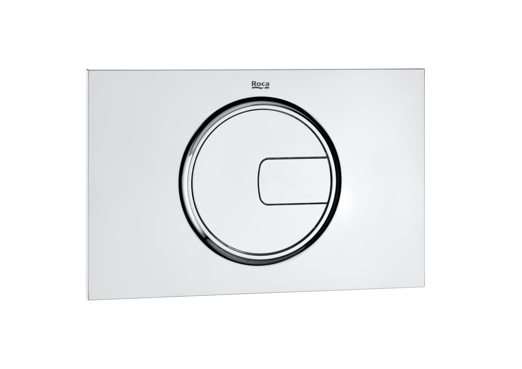 PL4 DUAL Dual flush operating plate for concealed cistern chrome 