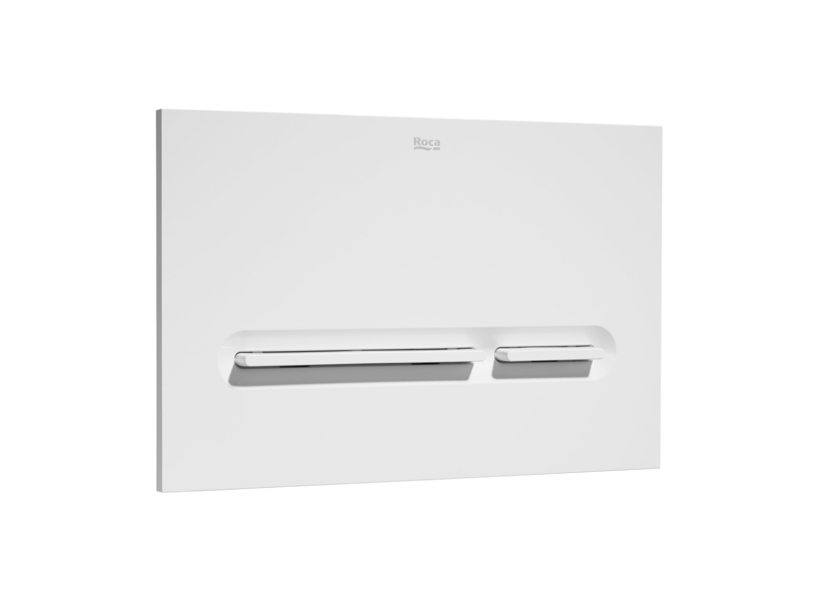 PL5 DUAL - Dual flush operating plate for concealed cistern white