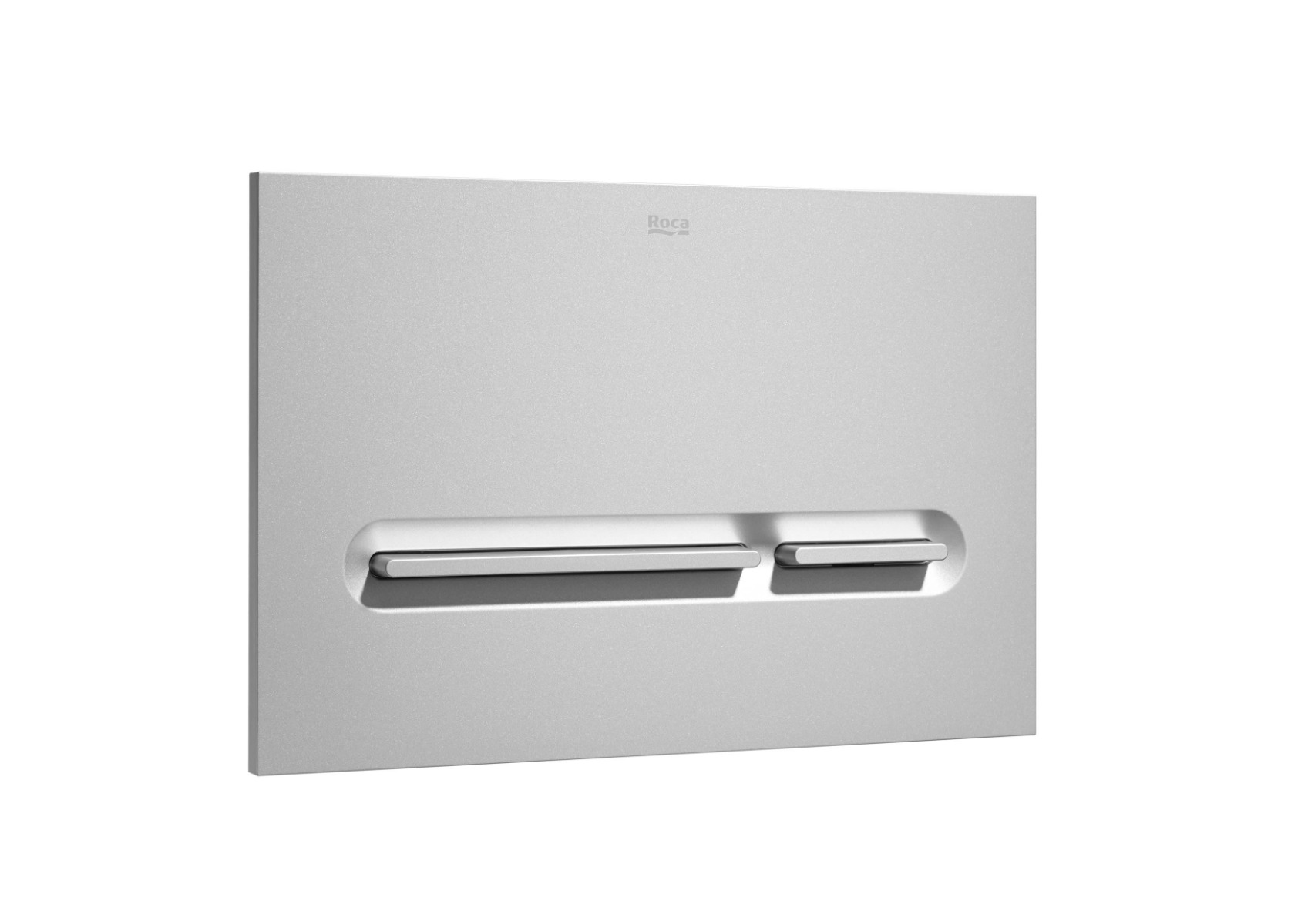 PL5 DUAL - Dual flush operating plate for concealed cistern grey lacquer