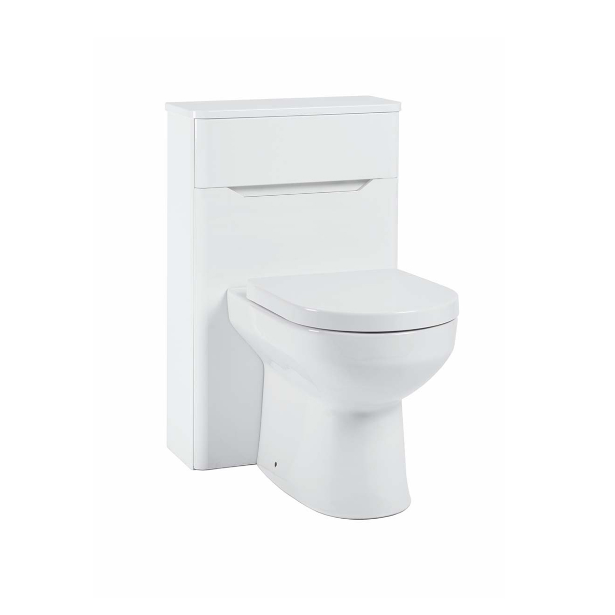 Brun 500 WC Unit - Gloss White