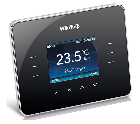 3iE Programmable Thermostat - Piano Black