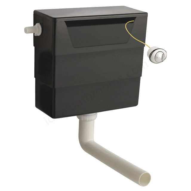 CONCEALED CISTERN & PUSH BUTTON DUAL FLUSH