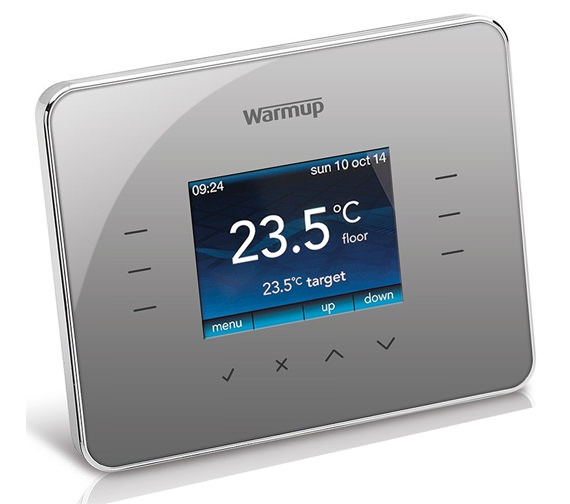3iE Programmable Thermostat - Silver Grey