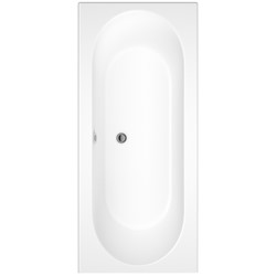 CASCADE DOUBLE ENDED BATH WITH NO TAPHOLE 1800X800MM