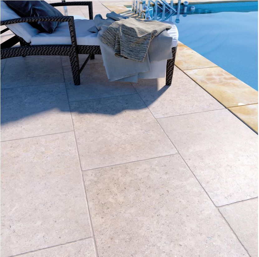 Desert Pearl Tumbled Limestone 600x900x20mm- price per m2