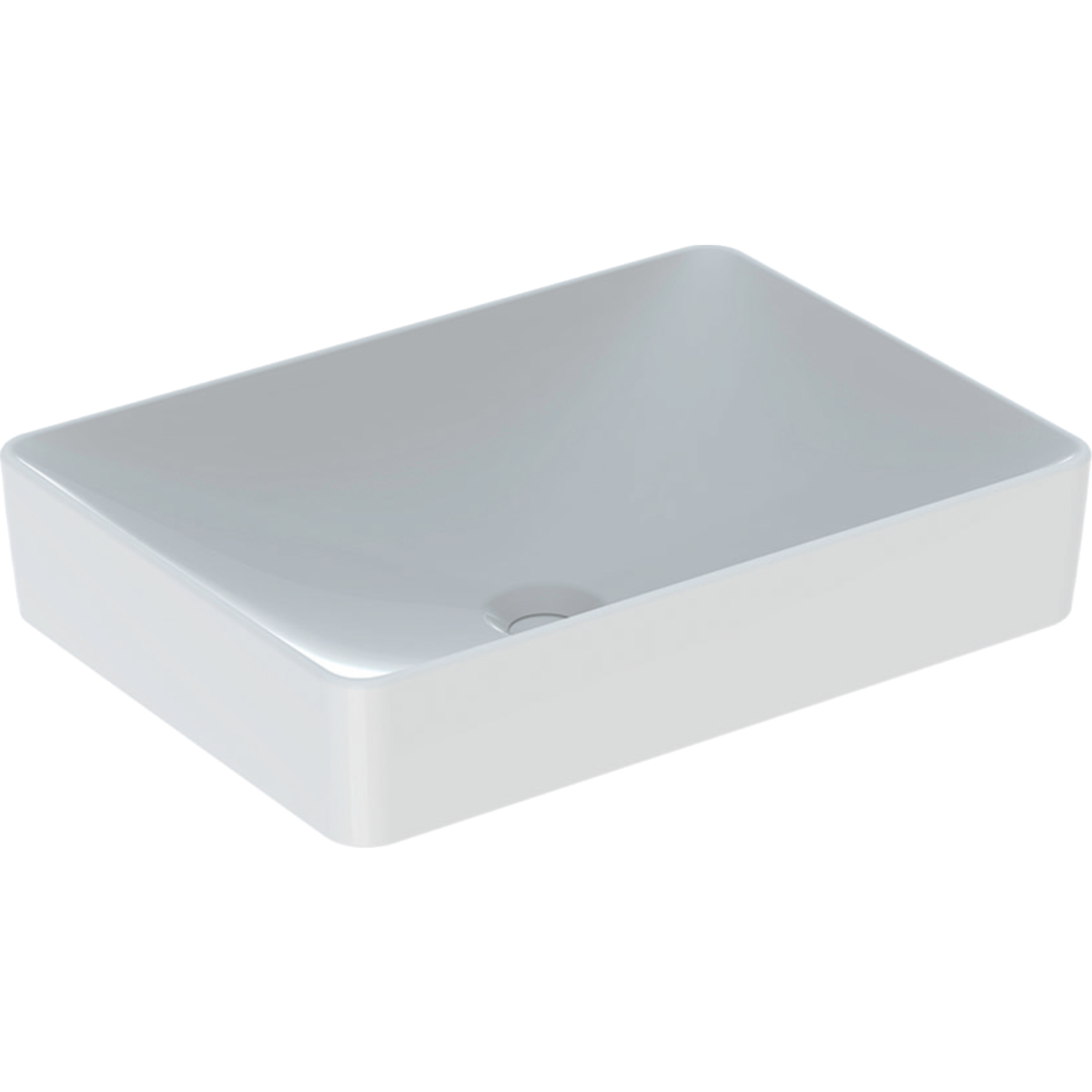 VariForm rectangular 55x40cm lay-on nth basin without overflow