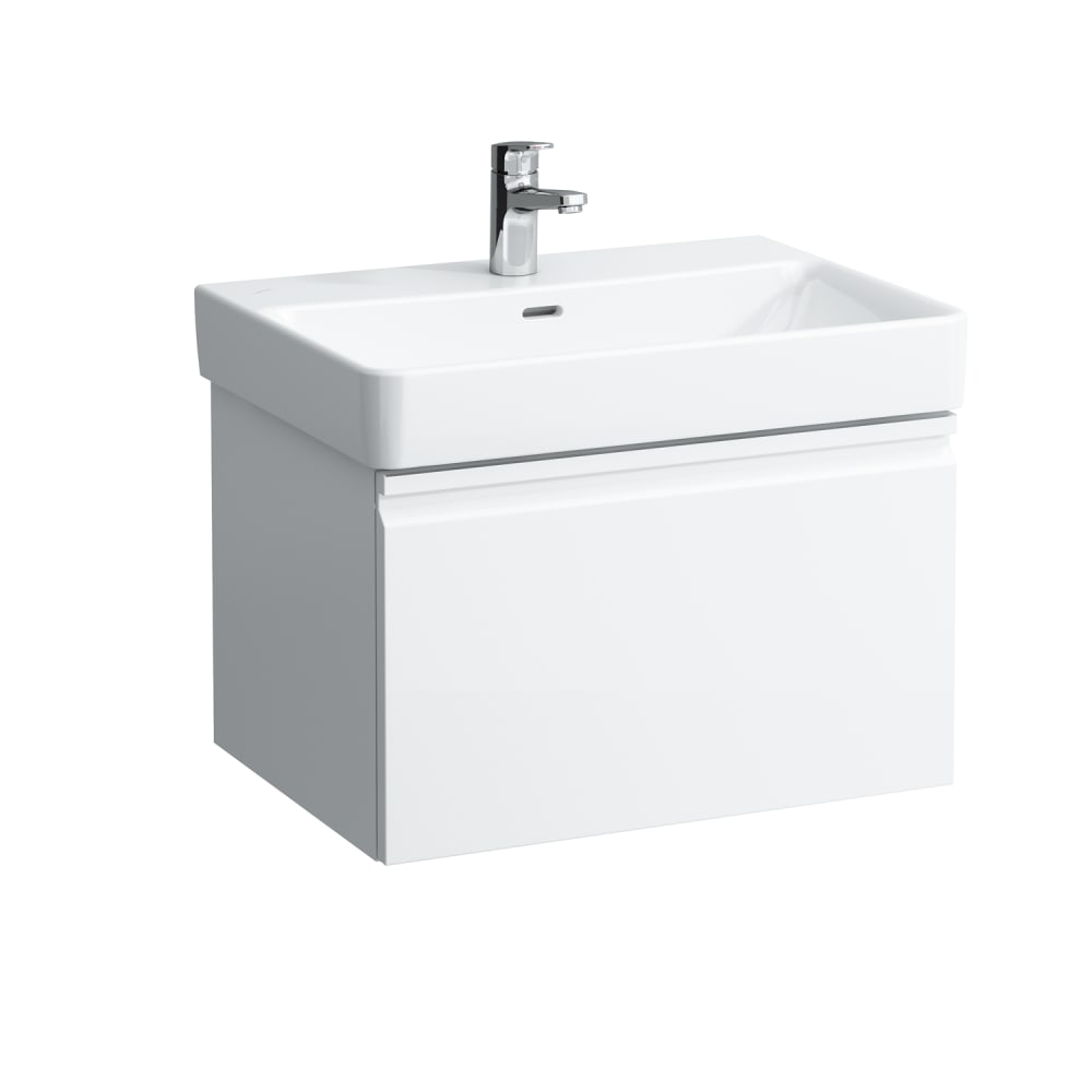 Vanity unit 665 x 450 x 390 mm, 1 drawer and interior drawer, incl. drawer organiser, matches washbasin 810967-MULTICOLOR