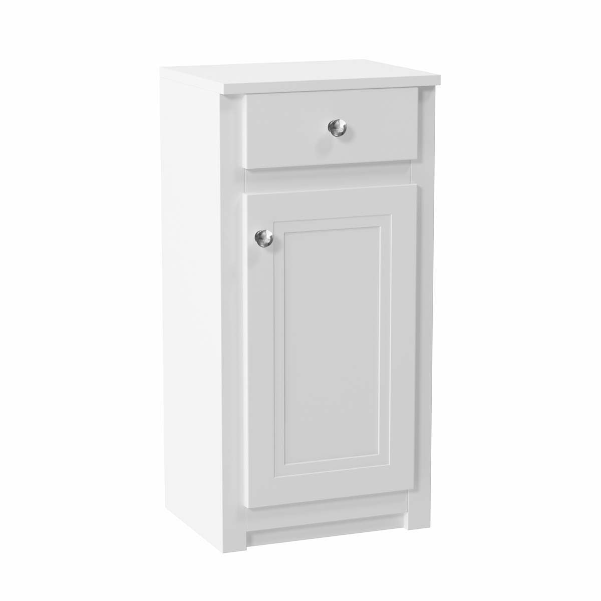 Traditionally 400 Side Cabinet - Chalk White