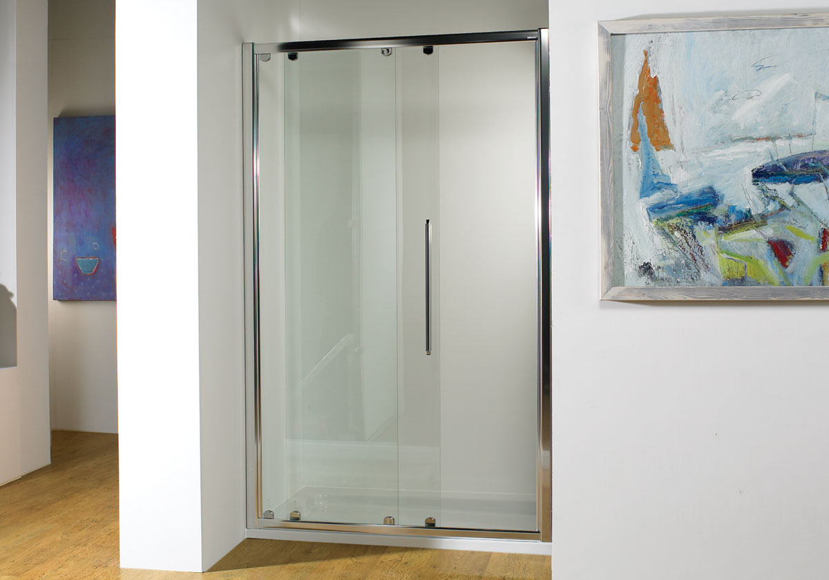 1700mm Straight Sliding Shower Door