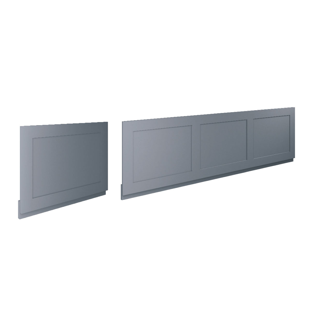 Traditionally 700 End Panel - Stone Grey