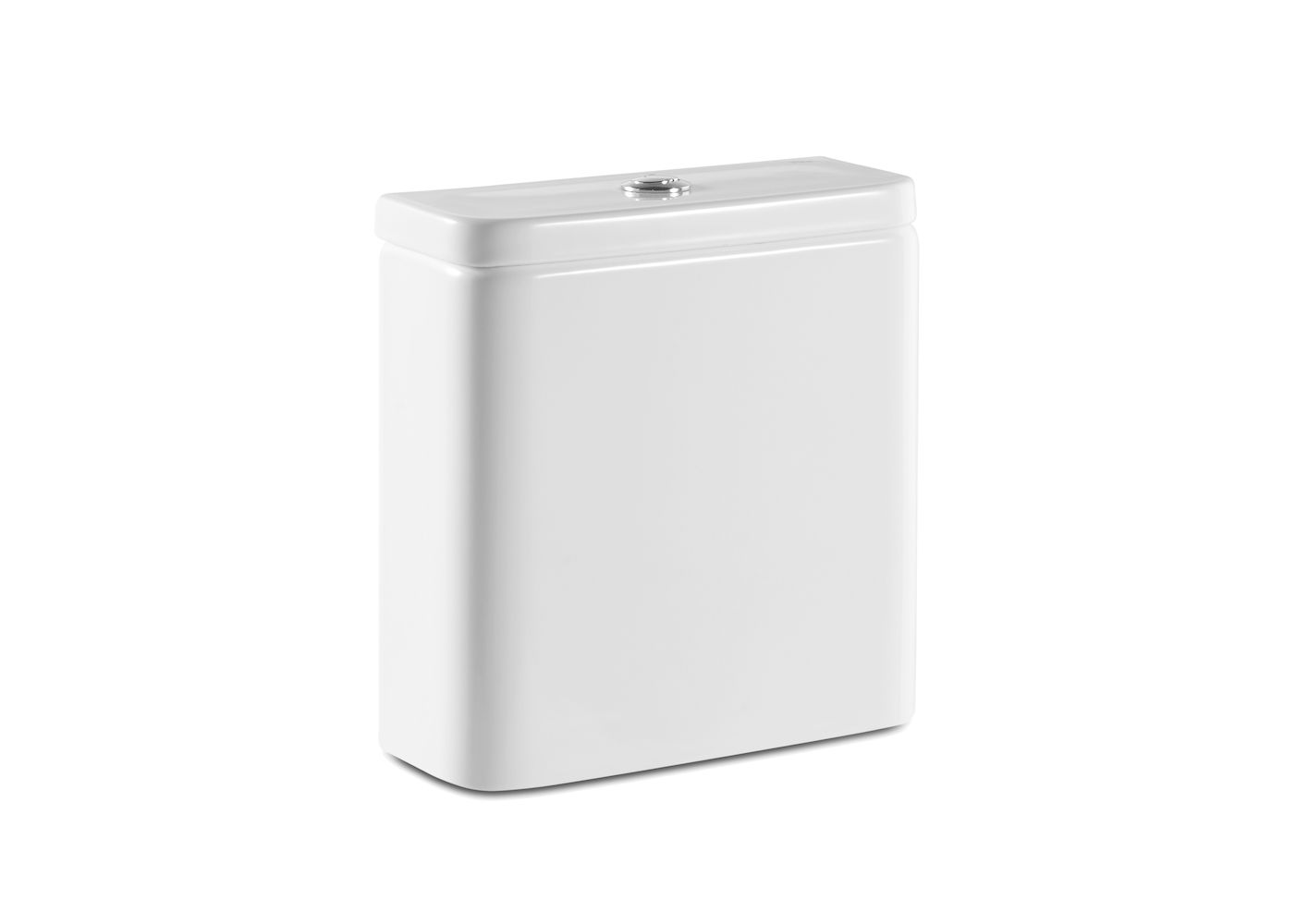 Dual flush 4/2L WC cistern with bottom inlet for compact back to wall Rimless toilet- WHITE