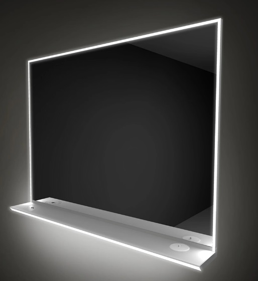  Platform Illuminated Mirror 61.6 x 80cm