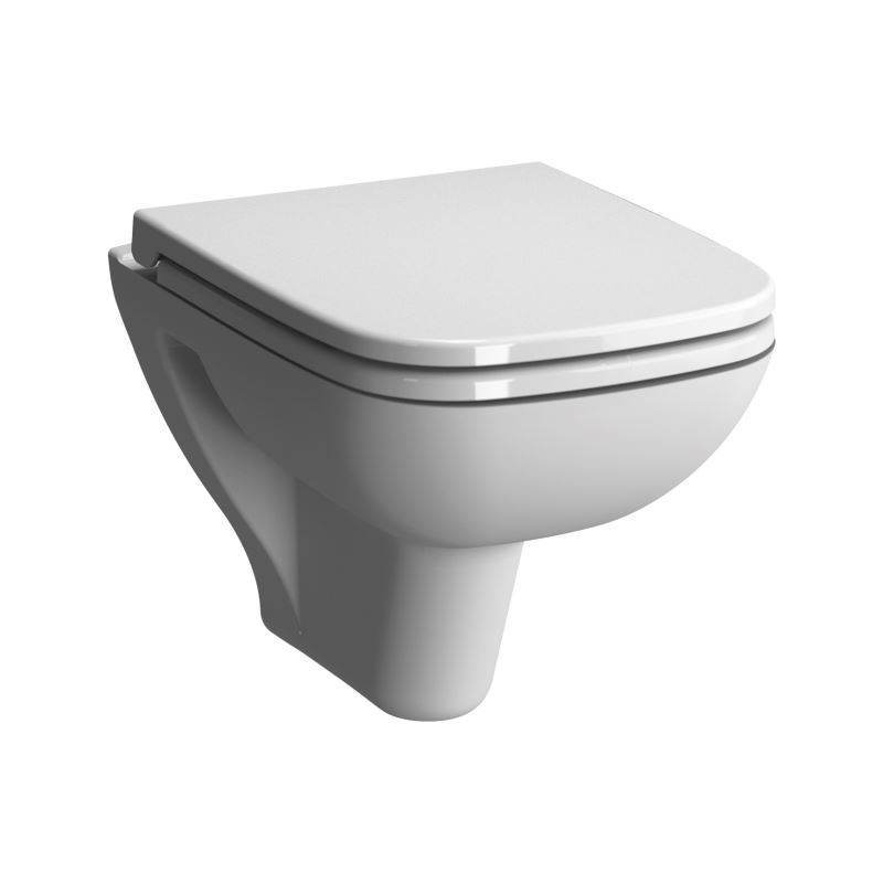 S20 Wall-Hung WC pan short-projection 48cm, White