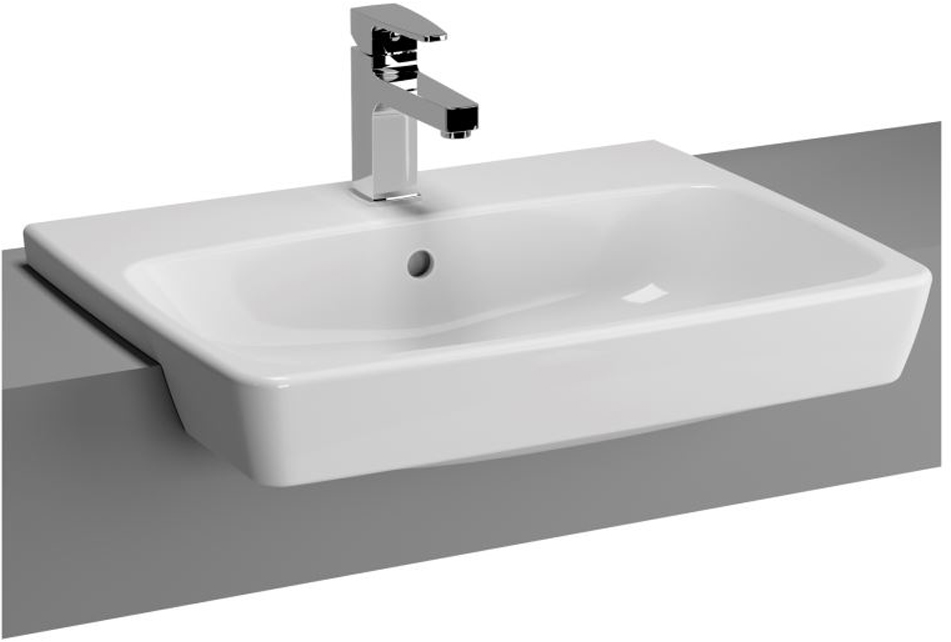 Vitra M-Line Semi Recessed Washbasin 45cm