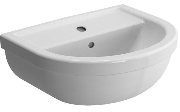 Milton Standard Washbasin White