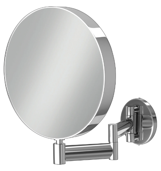 Helix Round Magnifying Bathroom Mirror 20cm