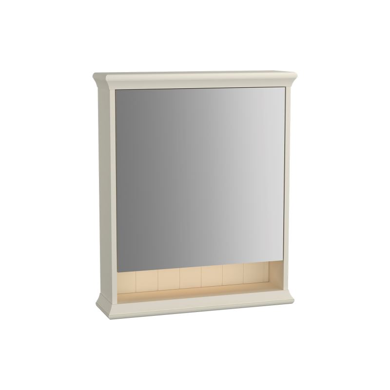 Valarte Mirror Cabinet 65 cm, Matt White