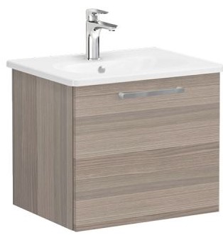 Root Flat Washbasin Unit 60cm, Cordoba, with drawer