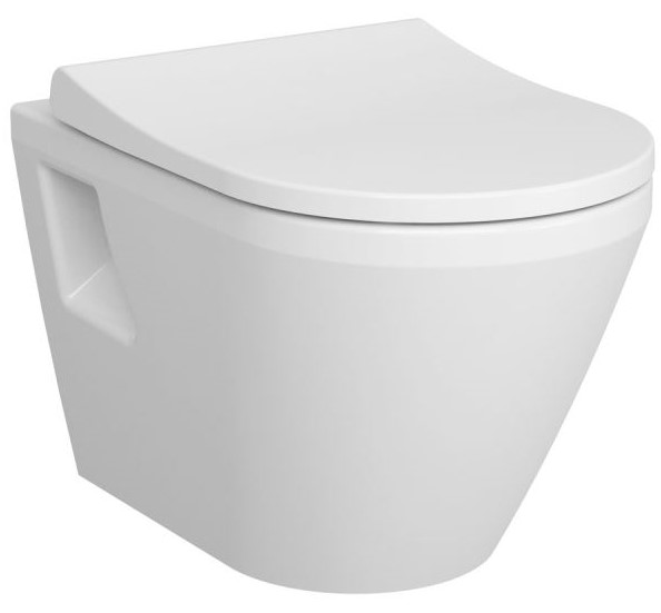 Integra Wall-Hung WC pan 54cm, White