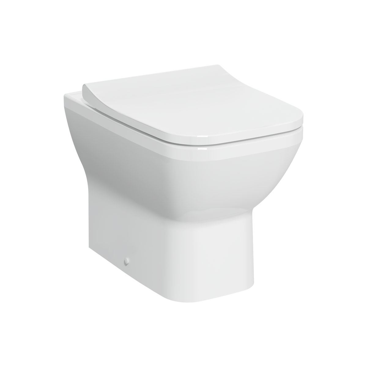 Integra Floor-standing single WC, Rim-ex, back-to-wall, 54 cm, White
