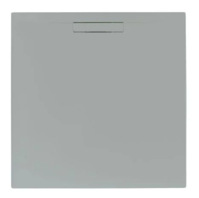 Just Trays EVOLVED Square Shower Tray-760x760mm(Mistral Grey)