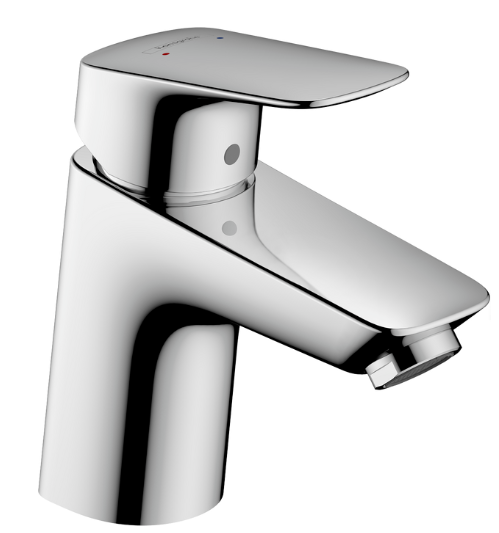 Logis Single lever basin mixer 70 without waste - Chrome