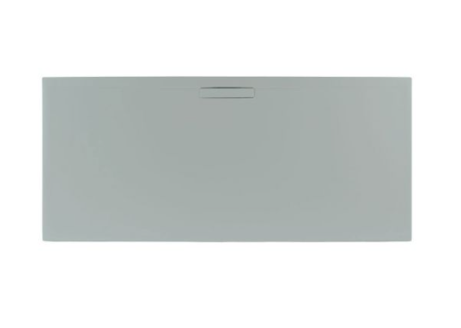 Just Trays EVOLVED Rectangle Shower Tray; Anti Slip-1400×800(Mistral Grey)