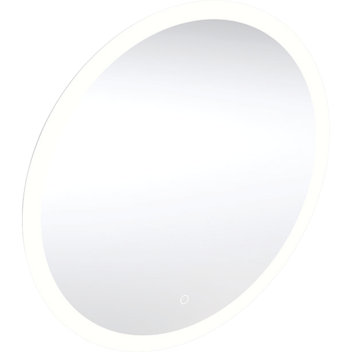 Option Round illuminated mirror with lighting - 500mm