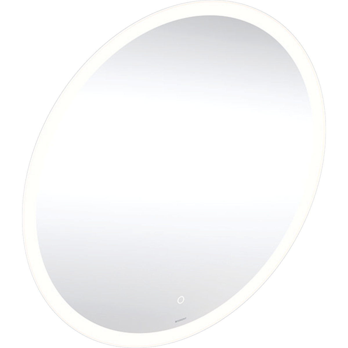 Option Round illuminated mirror with lighting - 600mm