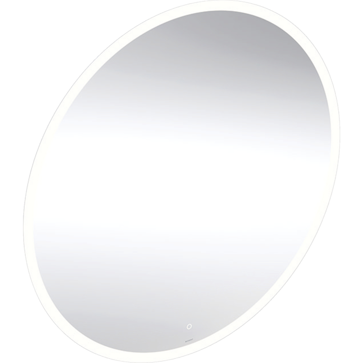 Option Round illuminated mirror with lighting - 750mm