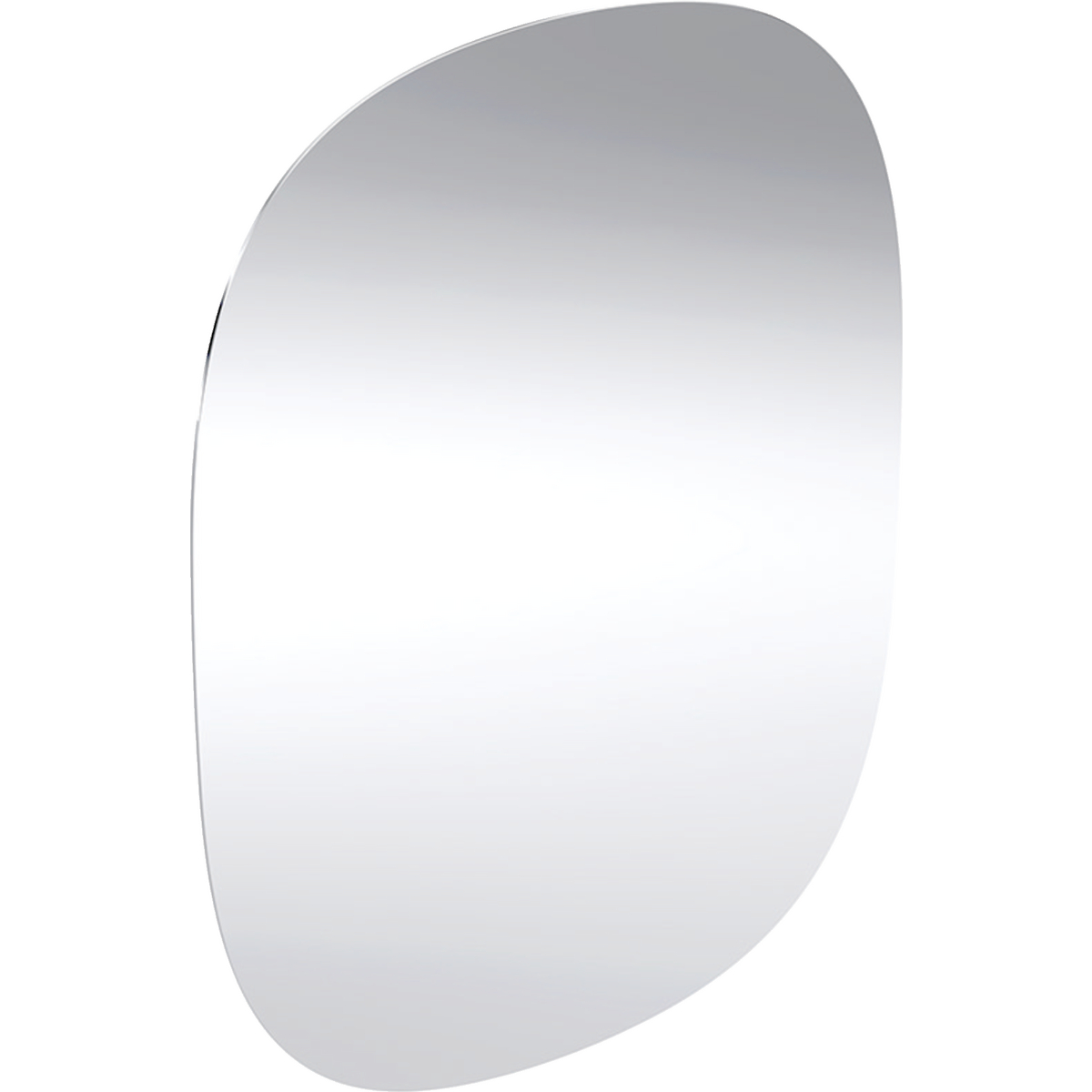 Option Oval illuminated mirror indirect lighting