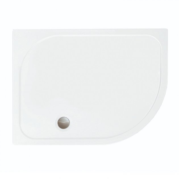 Merlyn Mstone Offset Quadrant Shower Tray (RH) -1200 X 800