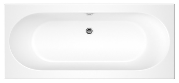 Cascade Double Ended Bath With No Tap-Hole 1700X700mm