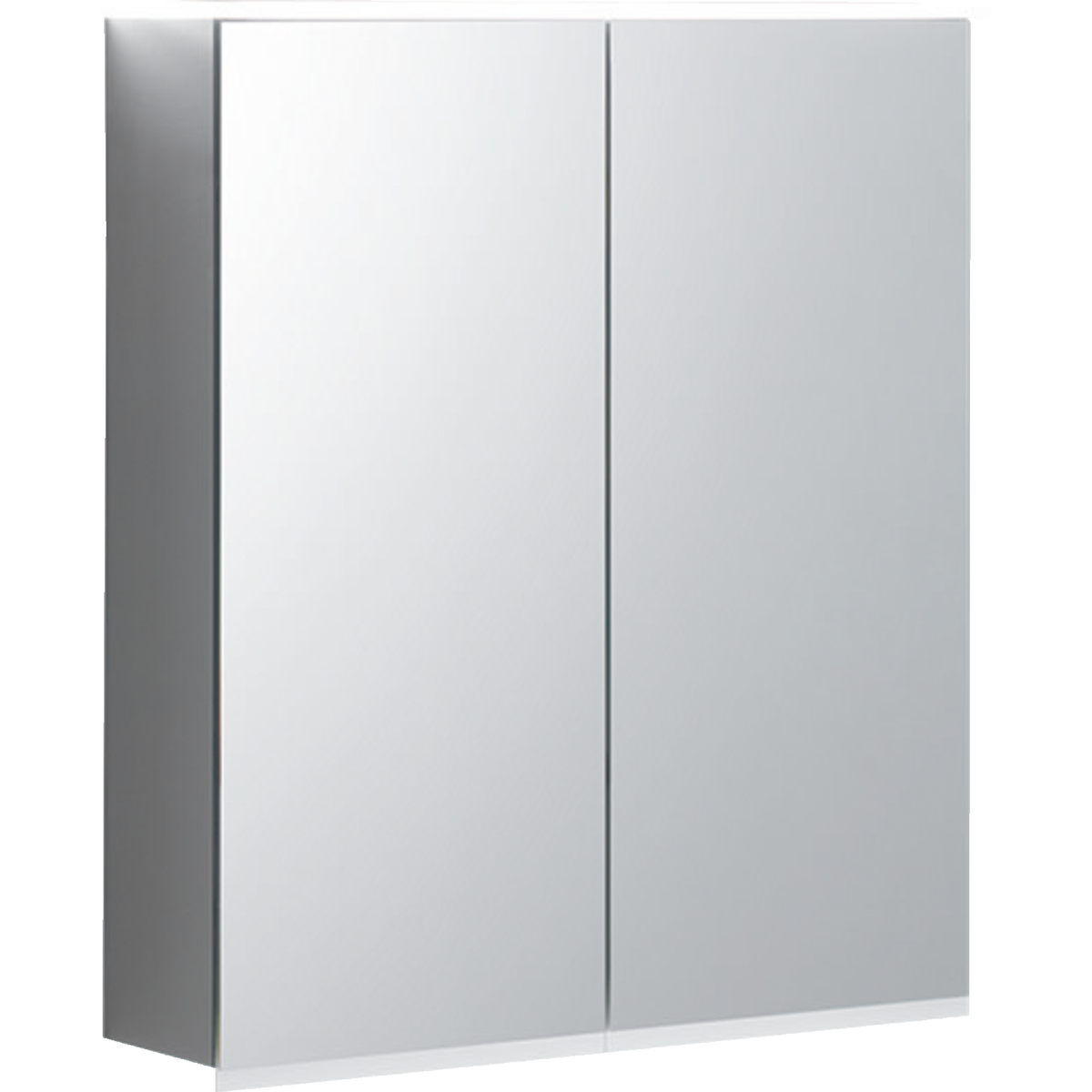 Option Plus mirror cabinet with lighting 2 doors - 600mm
