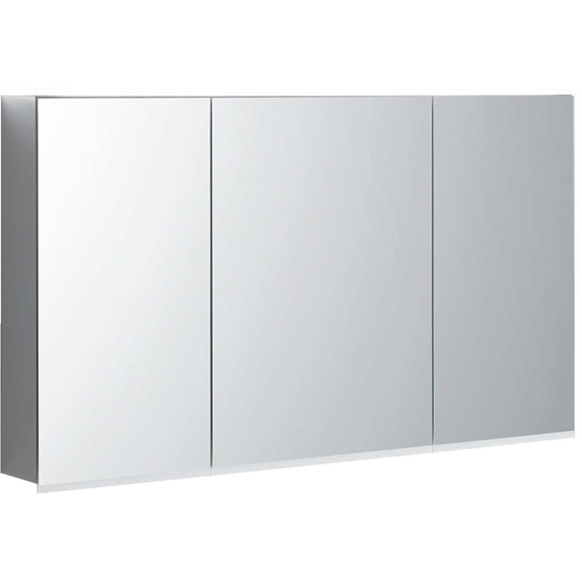 Option Plus Mirror Cabinet With Lighting 3 Doors - 1200mm