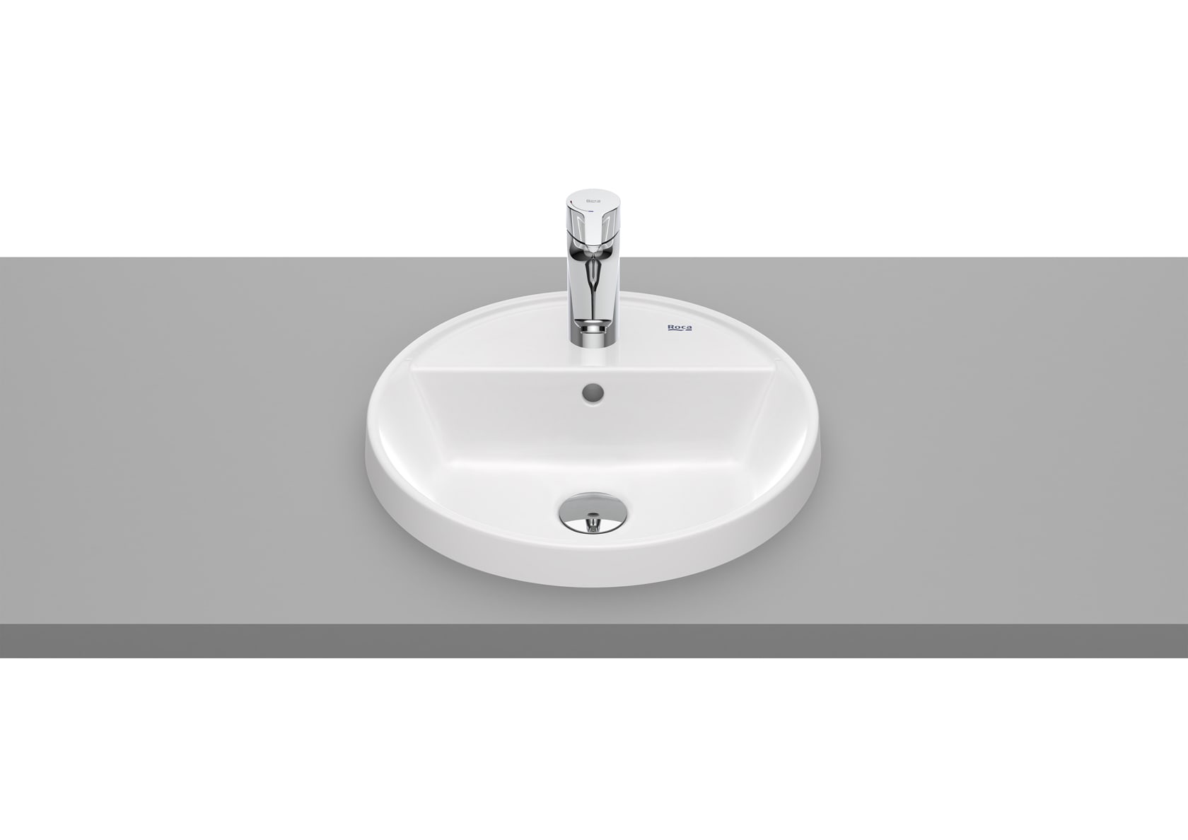 The Gap ROUND - In Countertop basin with taphole