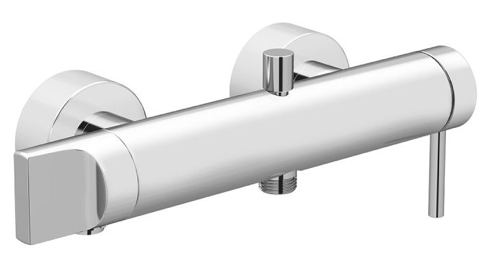 Origin Bath/Shower Mixer Chrome, Wall-mounted bath/shower mixer