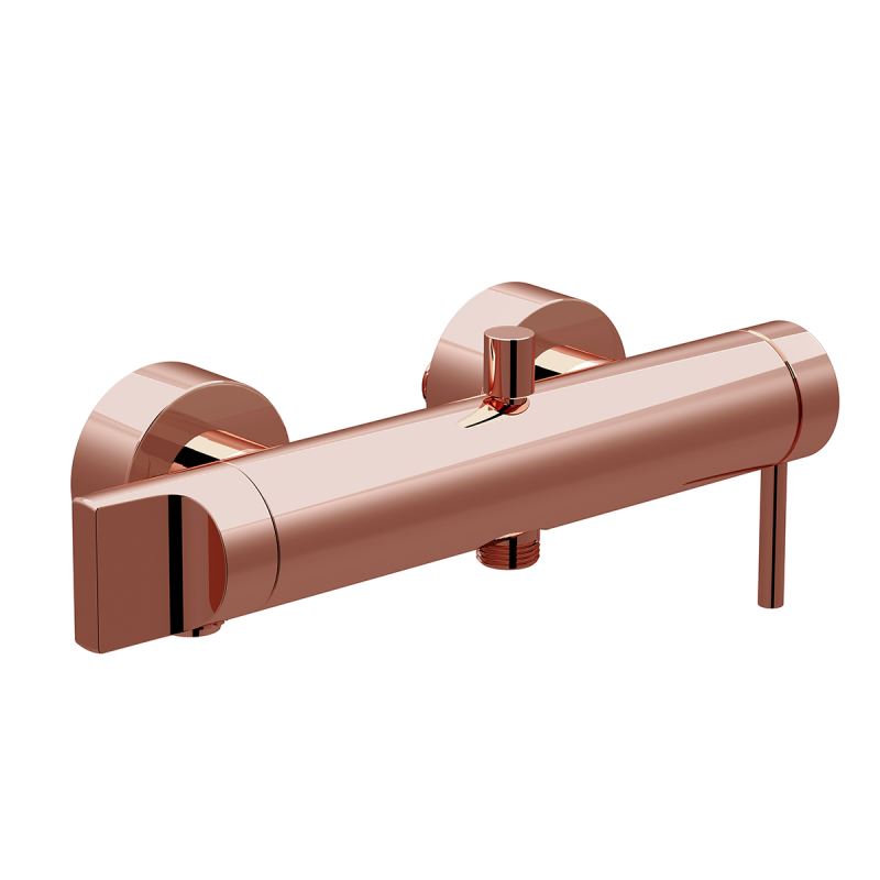 Origin Bath/Shower Mixer Copper, Wall-mounted bath/shower mixer