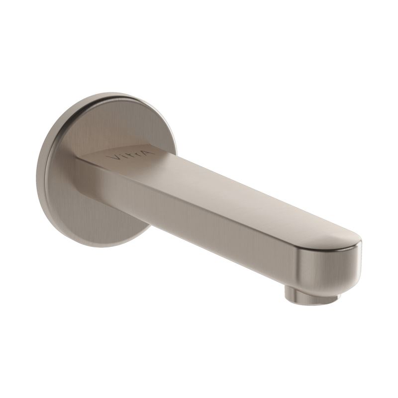 Root Round Spout Brushed Nickel, Spout, round
