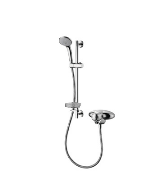 Exposed thermostatic shower pack