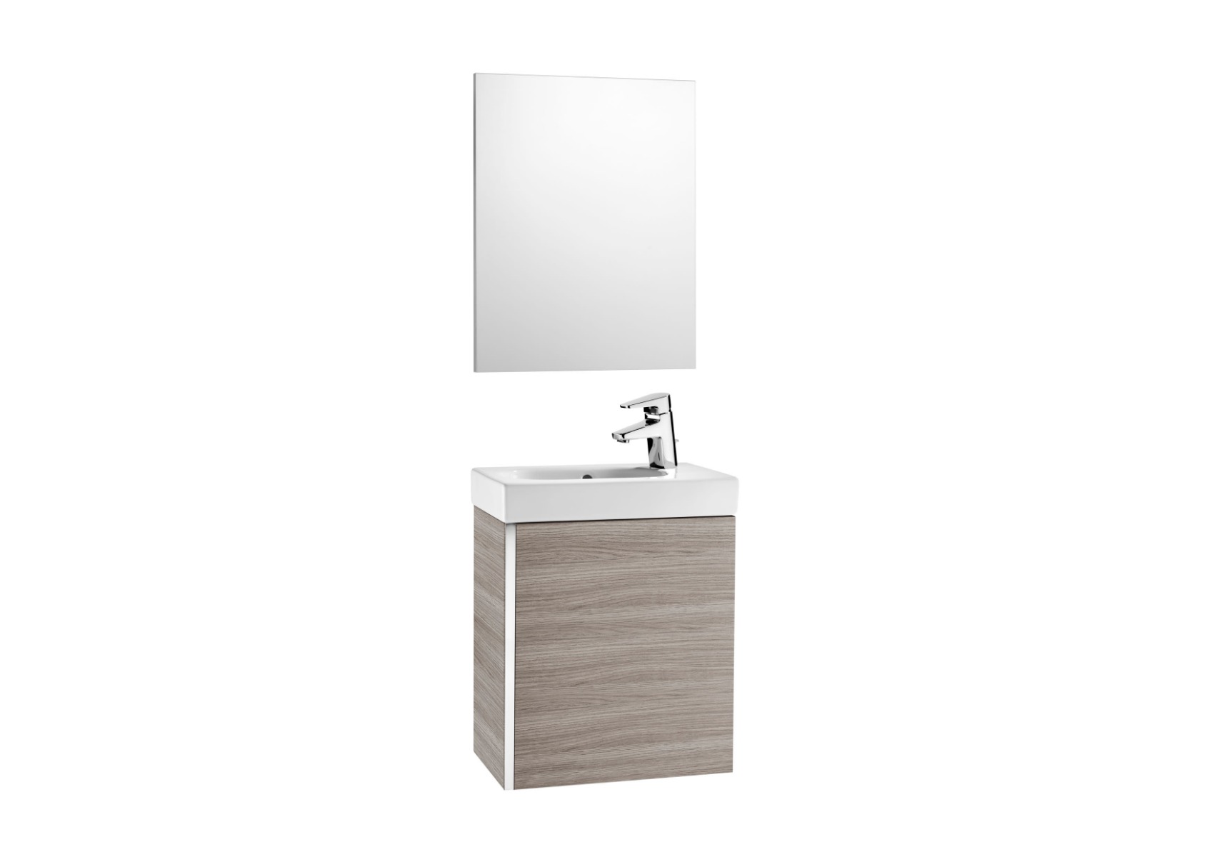 Pack with mirror (base unit, basin and mirror) 450 x 250 x 575 mm