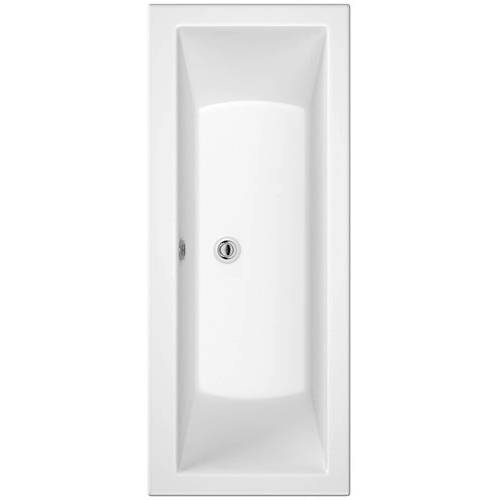 CANALETTO TROJANCAST 1700 X 750 MM DOUBLE ENDED BATH