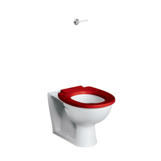Contour 21 Schools 355mm high close coupled and back to wall toilet bowl