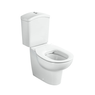 Contour 21 Splash 355mm Back-to wall rimless toilet bowl