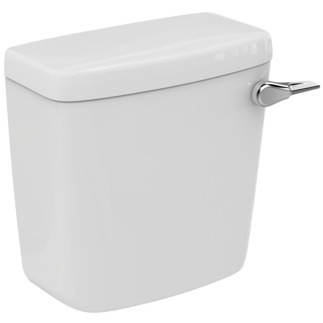 Armitage Shanks SANDRINGHAM 21 Close Coupled Cistern 6 Or 4 Litre Single Flush Syphon Bottom Supply And Internal Overflow; With Cover Fastener; White