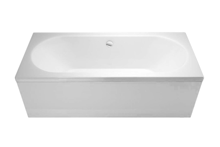 Cleargreen - Verde 1800 x 750 Bath NTH White R46 inc leg set