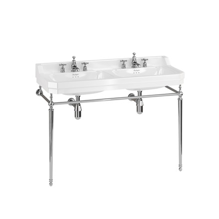 Edwardian 1200mm Double Basin with Washstand 1TH