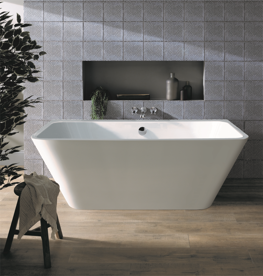 Ancora Square Bath 1500 x 560mm