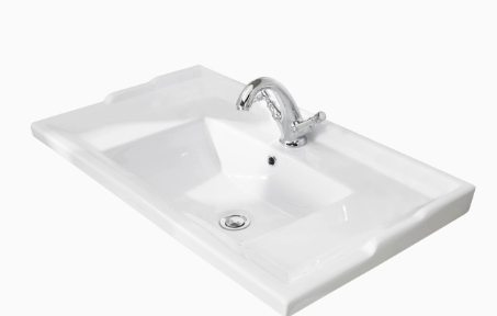 800MM Traditional Ceramic Basin 1 Tap Hole BAYC203